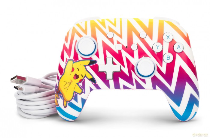 PowerA Enhanced Wireless Controller for  Vibrant Pikachu