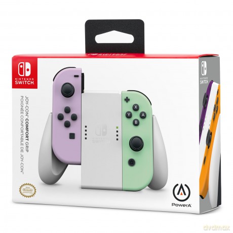 PowerA Joy-Con Comfort Grip White (Nintendo Switch) uchwyt