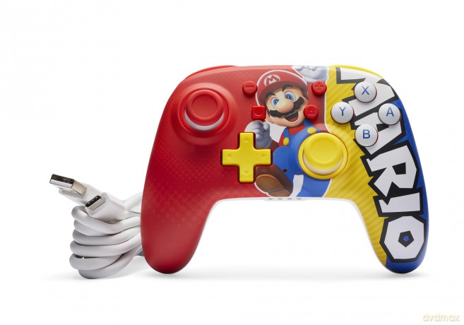 PowerA Nano Enhanced Wireless Controller - Mario Victory (Nintendo Switch)