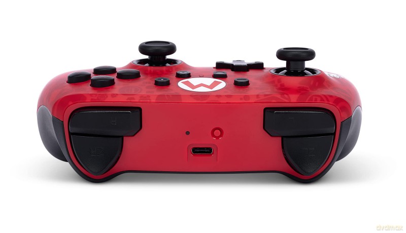 PowerA PowerA Enhanced Wireless Controller for Nintendo Switch - Here We Go Mario
