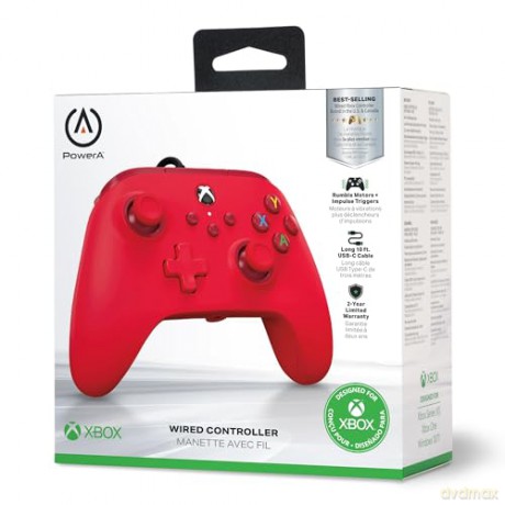 PowerA PowerA Wired Controller for Xbox Series X - S - Red