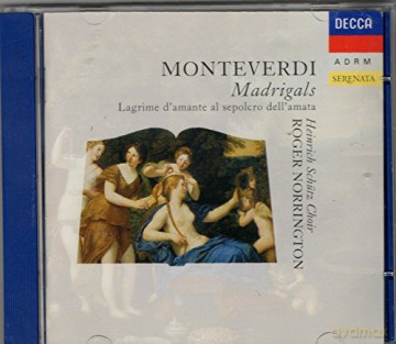 Schutz Choir/Norring: Monteverdi:Madrigals [CD]