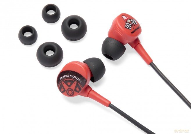 PowerA Wired Earbuds - Mario Kart Motors (Nintendo Switch)