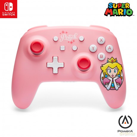 PowerA Wireless Controller Princess Peach Pink (Nintendo Switch)