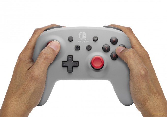 PowerA Wireless Controller Retro Grey (Nintendo Switch)