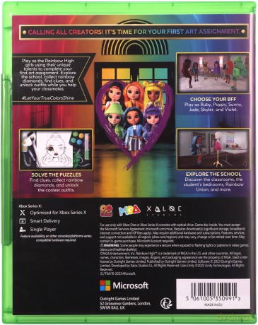 Rainbow High: Runway Rush [GRA XBOX SERIES X]