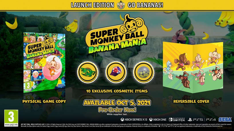 Super Monkey Ball Banana Mania [GRA SWITCH]