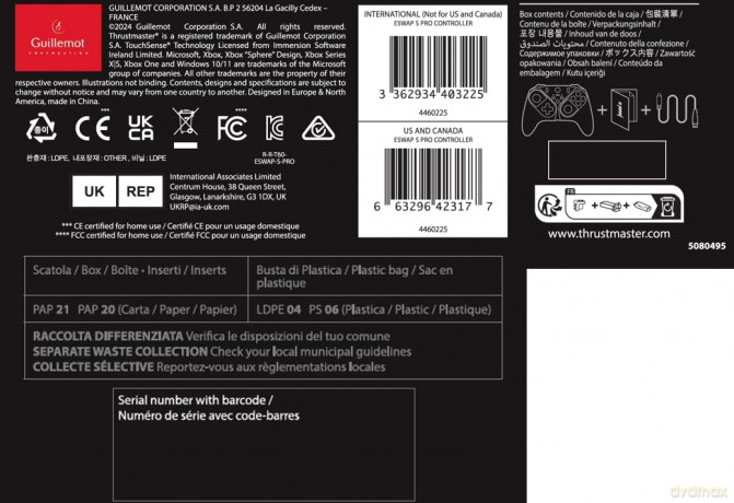 Thrustmaster - ESWAP Pro Controller
