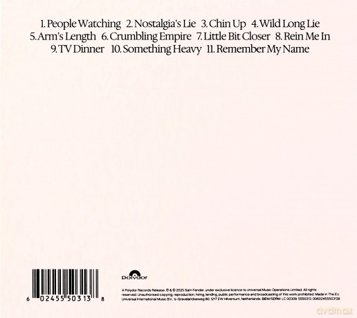 Sam Fender: People Watching [CD]