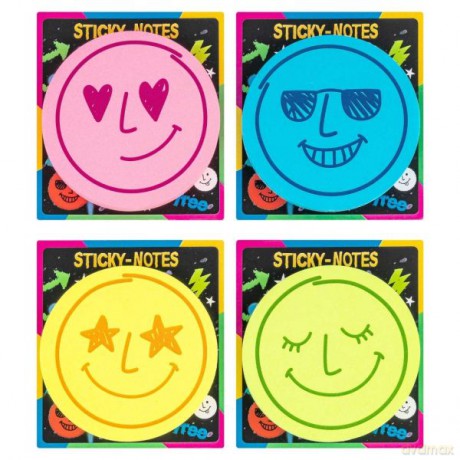Karteczki samoprzylepne Chill i Smile 100k. 1szt.mix