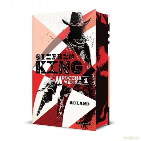 Roland. Mroczna wieża (Tom 1) (ilustrowane brzegi) - Stephen King [KSIĄŻKA]