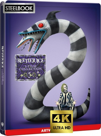 Beetlejuice Beetlejuice (steelbook) [2xBlu-Ray 4K]+[2xBlu-Ray]