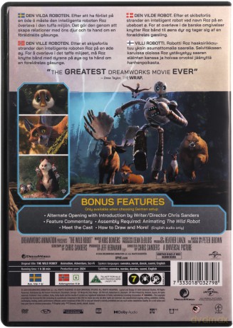 The Wild Robot (Dziki robot) [DVD]