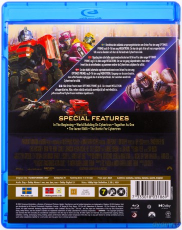 Transformers One (Transformers: Początek) [Blu-Ray]