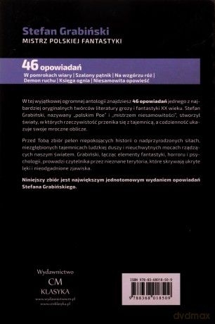 46 opowiadań - Stefan Grabiński [KSIĄŻKA]