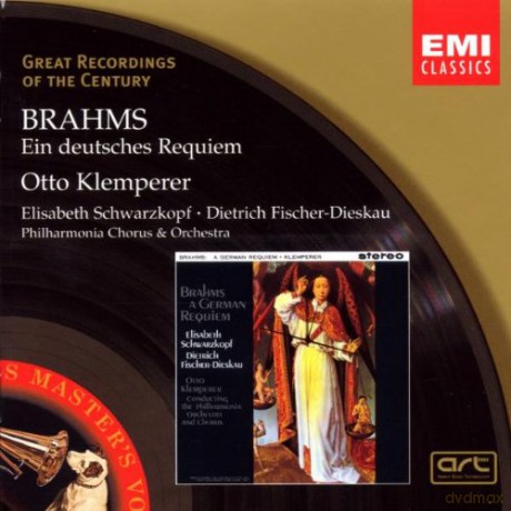 Schwarzkopf/F-Dieskau/Klemperer/Philh.Or: Groc-Ein Deutsches Requiem [CD]