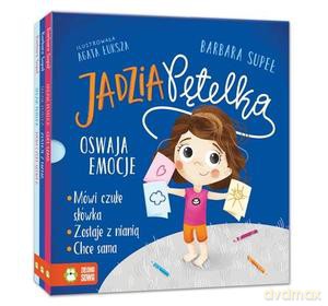 Pakiet Jadzia Pętelka oswaja emocje - Barbara Supeł [KSIĄŻKA]
