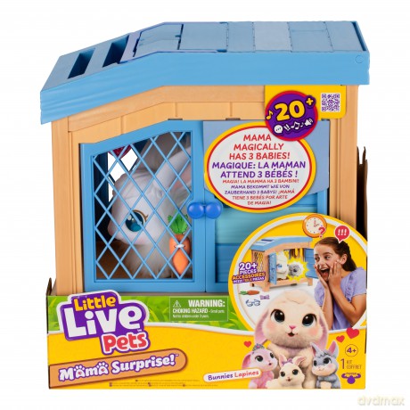 LITTLE LIVE PETS MAMA SURPRISE KRÓLICZEK