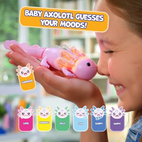Fingerlings - Baby Axolotl w Inflatable Pool