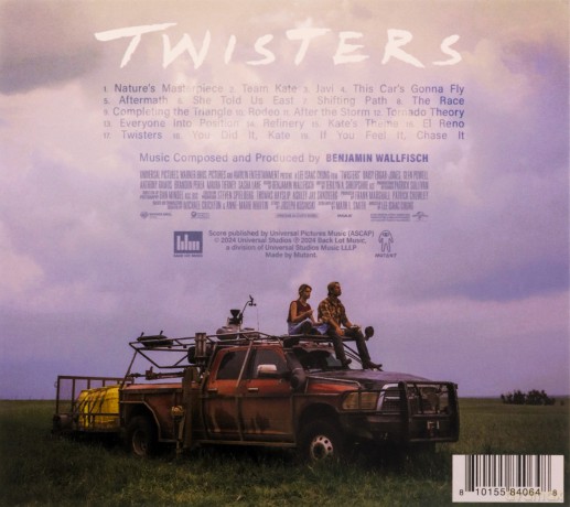 Twisters soundtrack (Benjamin Wallfisch) [CD]