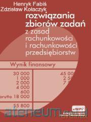 Zasady Rachunkowości Zbiór zadań [KSIĄŻKA]