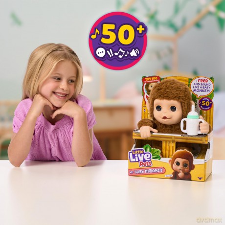 Little Live Pets - My Baby Monkey Mango (26558)