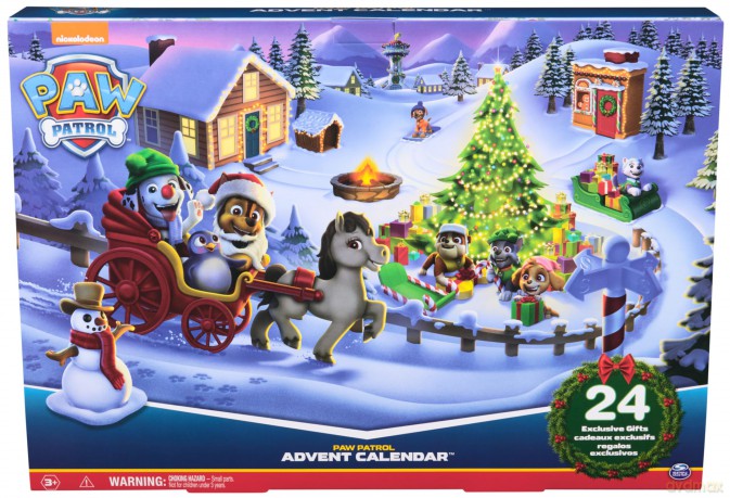 Paw Patrol - Kalendarz Adwentowy 2024 (6070226)