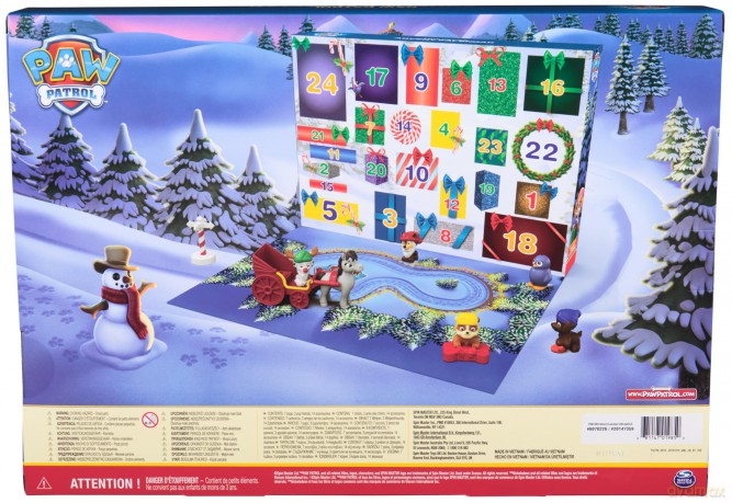 Paw Patrol - Kalendarz Adwentowy 2024 (6070226)