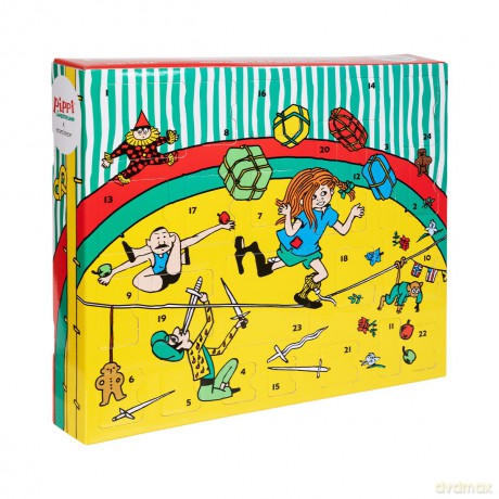 Pippi Longstocking - Kalendarz Adwentowy 2024 (35827030)