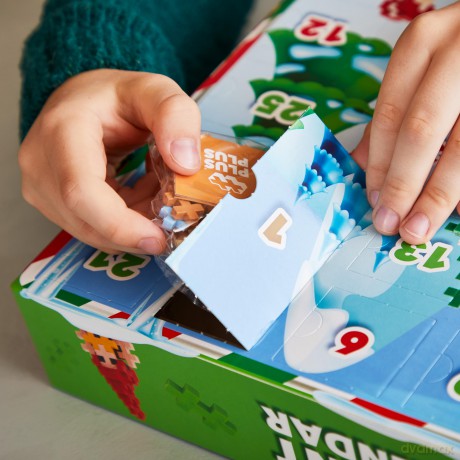 Plus Plus - Plus-Plus Kalendarz Adwentowy - Santas world (3973)