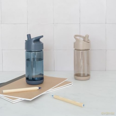 3 Sprouts - Drinking Bottle - Blue - 0.35L