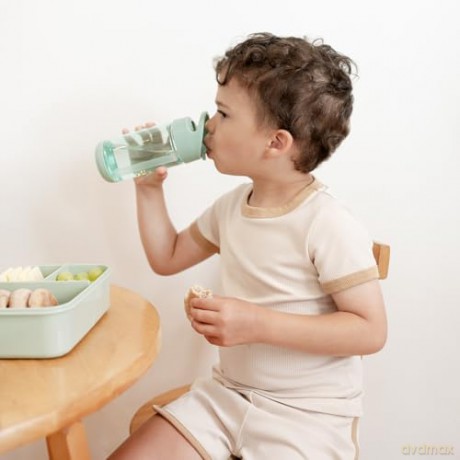 3 Sprouts - Drinking Bottle - Green - 0.35L