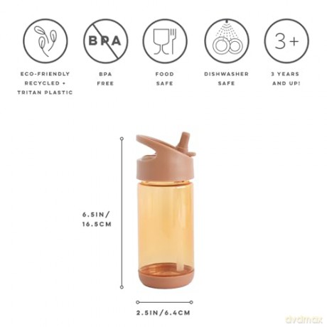 3 Sprouts - Drinking bottle - Rust - 0.35L