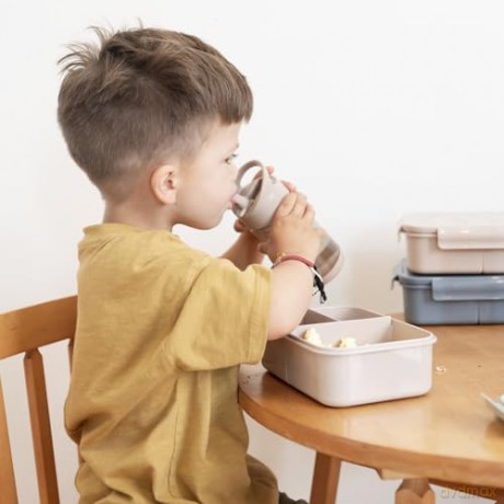 3 Sprouts - Drinking bottle - Taupe - 0.35L