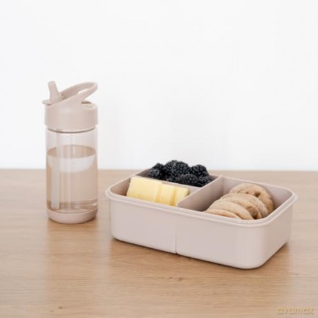 3 Sprouts - Drinking bottle - Taupe - 0.35L