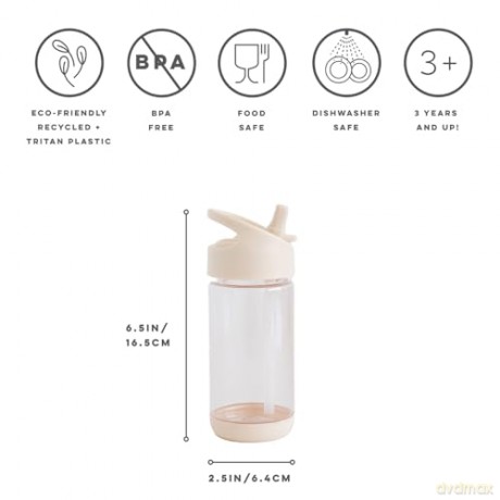 3 Sprouts - Drinking bottle, Sand - (IWBSSD)