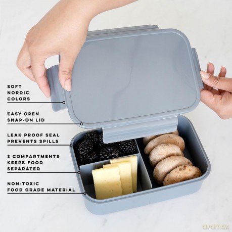 3 Sprouts - Lunch Box, Green - (IBBSGN)