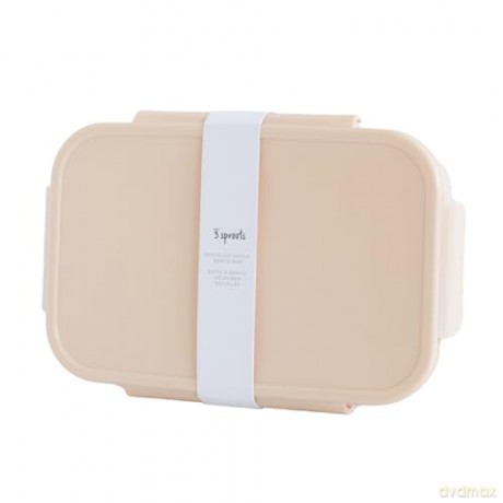 3 Sprouts - Lunchbox - Sand - 22x14x6.5cm