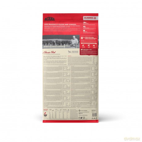 ACANA - Classic Red - Red Meat 14,5kg - (ACA076e)