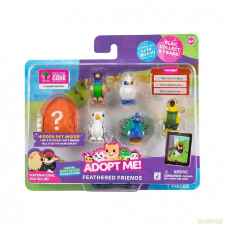 Adopt Me - 6 Figure Pack - Feathered Friends (243-0114) [FIGURKA]