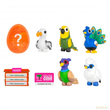 Adopt Me - 6 Figure Pack - Feathered Friends (243-0114) [FIGURKA]