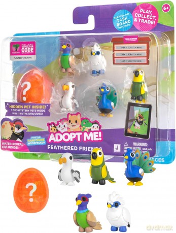 Adopt Me - 6 Figure Pack - Feathered Friends (243-0114) [FIGURKA]