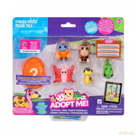 Zestaw figurek Adopt Me - 6 Figure Pack - Tropical Time (243-0115) [FIGURKA]