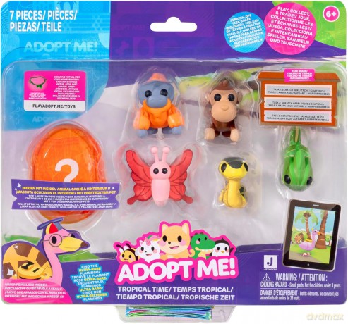 Zestaw figurek Adopt Me - 6 Figure Pack - Tropical Time (243-0115) [FIGURKA]