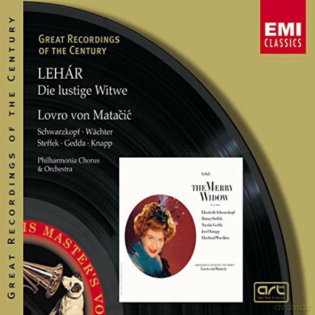 Schwarzkopf/Gedda/Knapp/Matacic/Phil.Orc: Groc-Die Lustige Witwe [2CD]