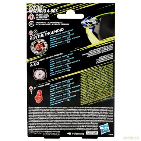 Beyblade - BBX Scythe Incendio Balance (F9583ES0) [FIGURKA]