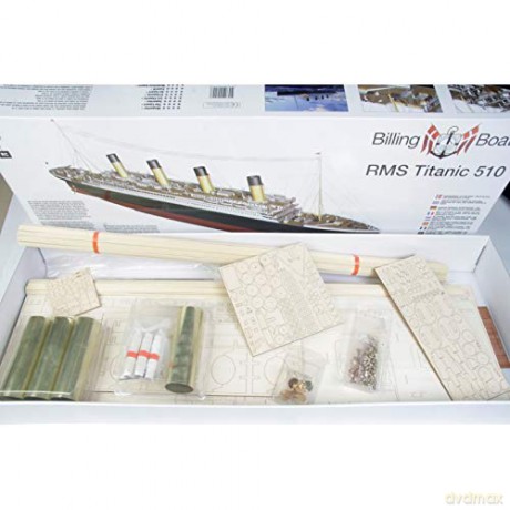 Billing Boats - 1:144 RMS Titanic Complete -Wooden hull (429413)