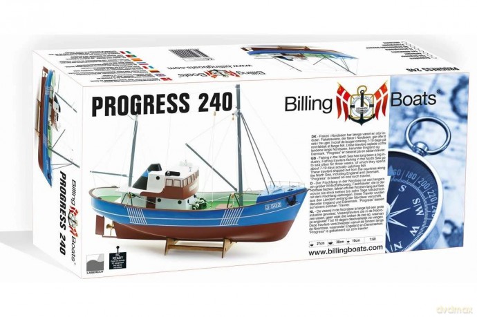 Billing Boats - 1:60 Progress - plastic hull - photo manual (461035)