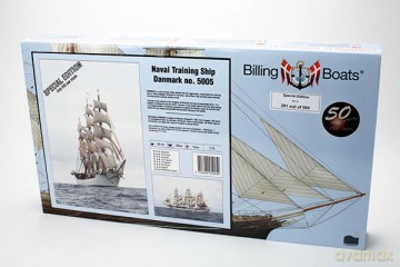 Billing Boats - Danmark Special Edition Wooden Hull - (438756)