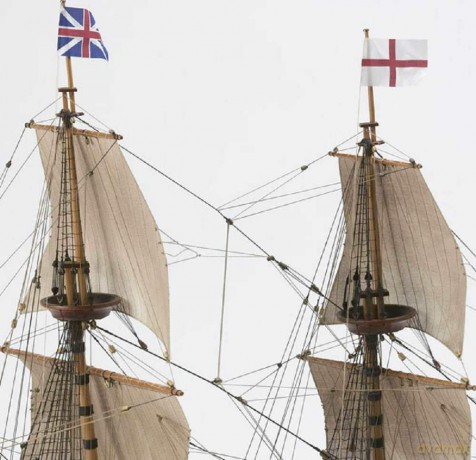 Billing Boats - Mayflower Wooden Hull - (437094)